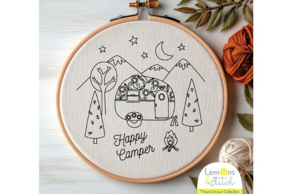 Download Happy Camper: Camping, Mountains, Scene - Scene Collection